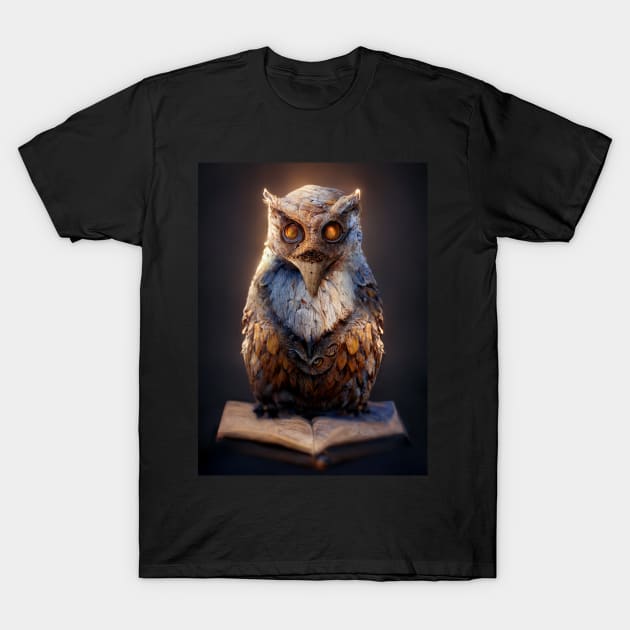 Wise Owl T-Shirt by jetti